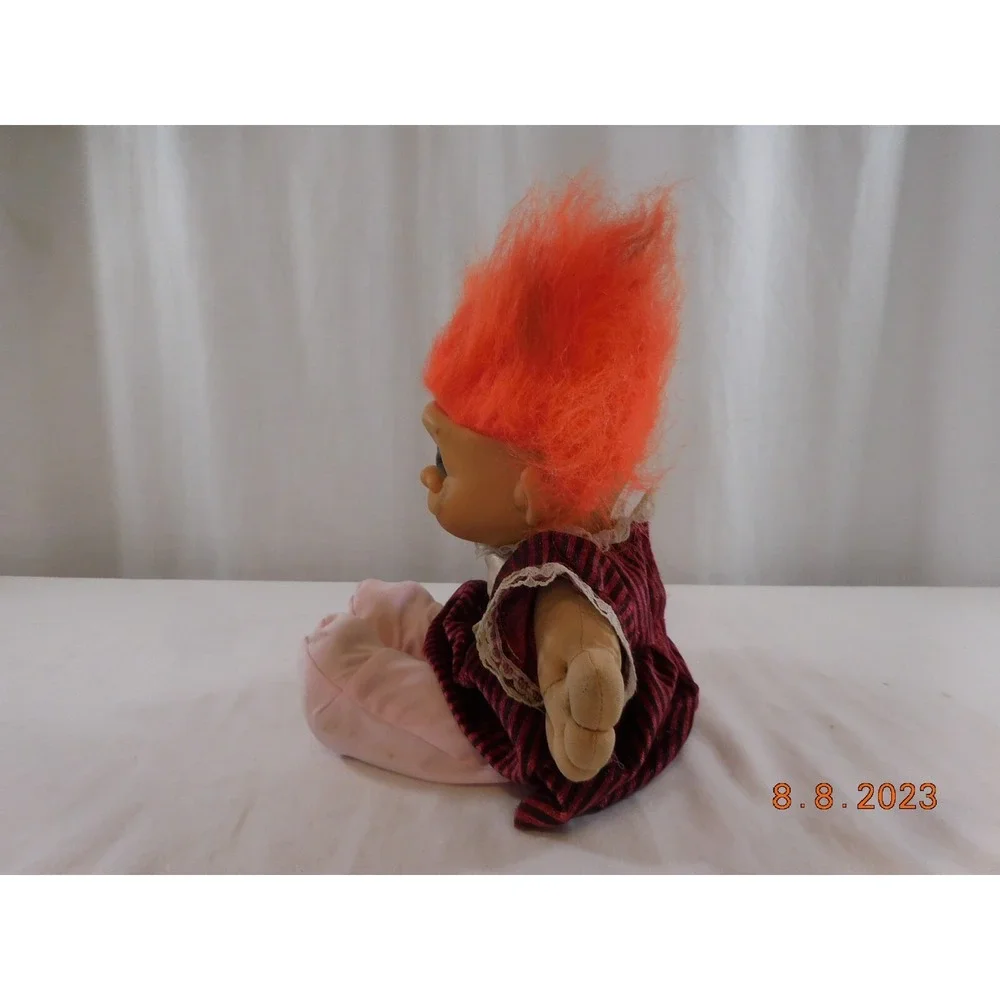 VTG 1992 MT Multi Toys Corp Troll Doll Orange Hair Outfit‎ 11.5